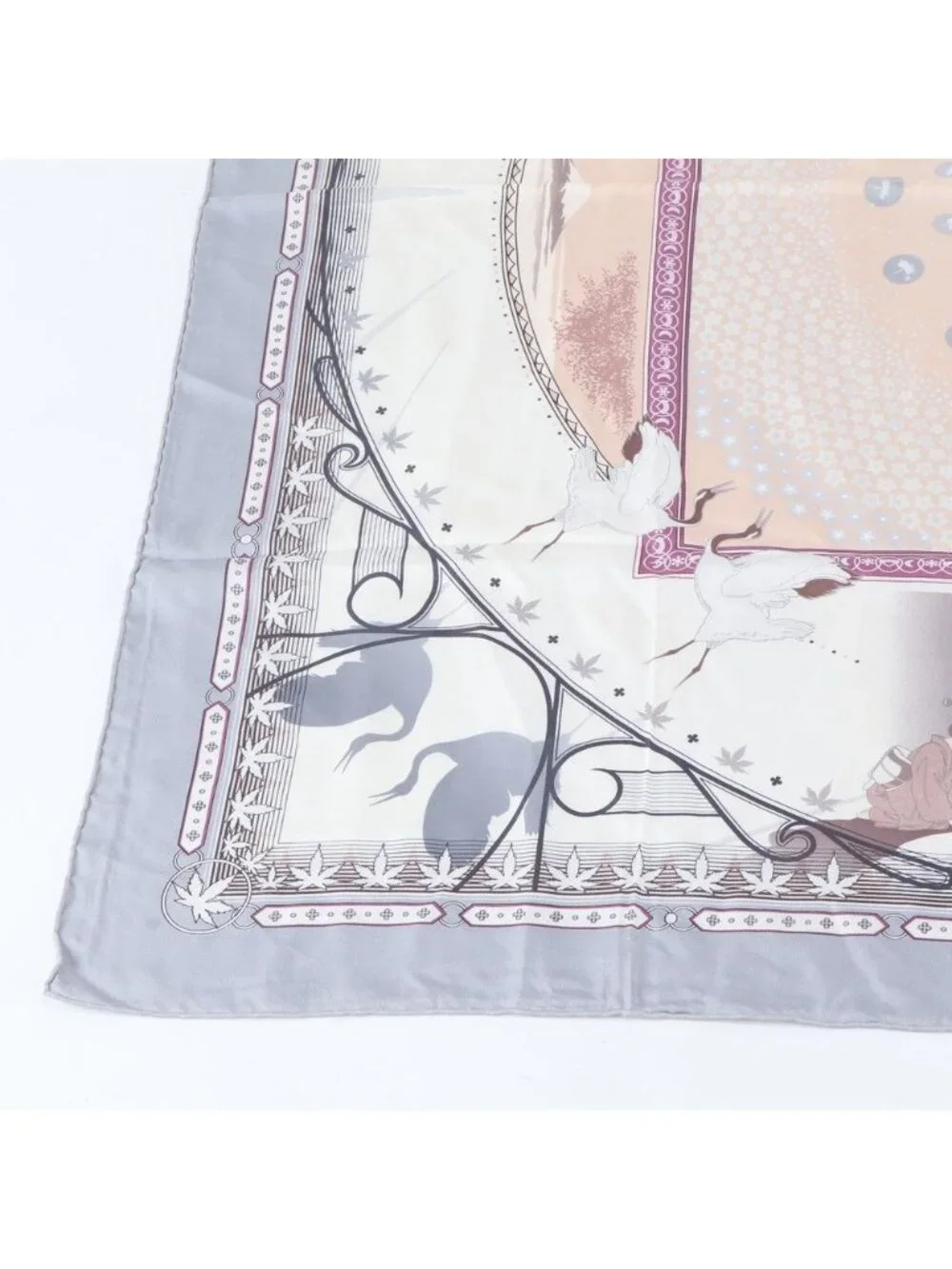 Hermes Carre 90 Chaque Rencontre Est Unique Era One Meeting Silk 100% Scarf